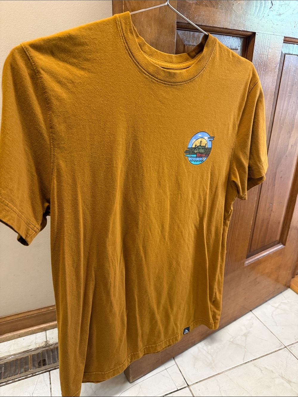 Alpine Design Mustard Short Sleeve Graphic Tee